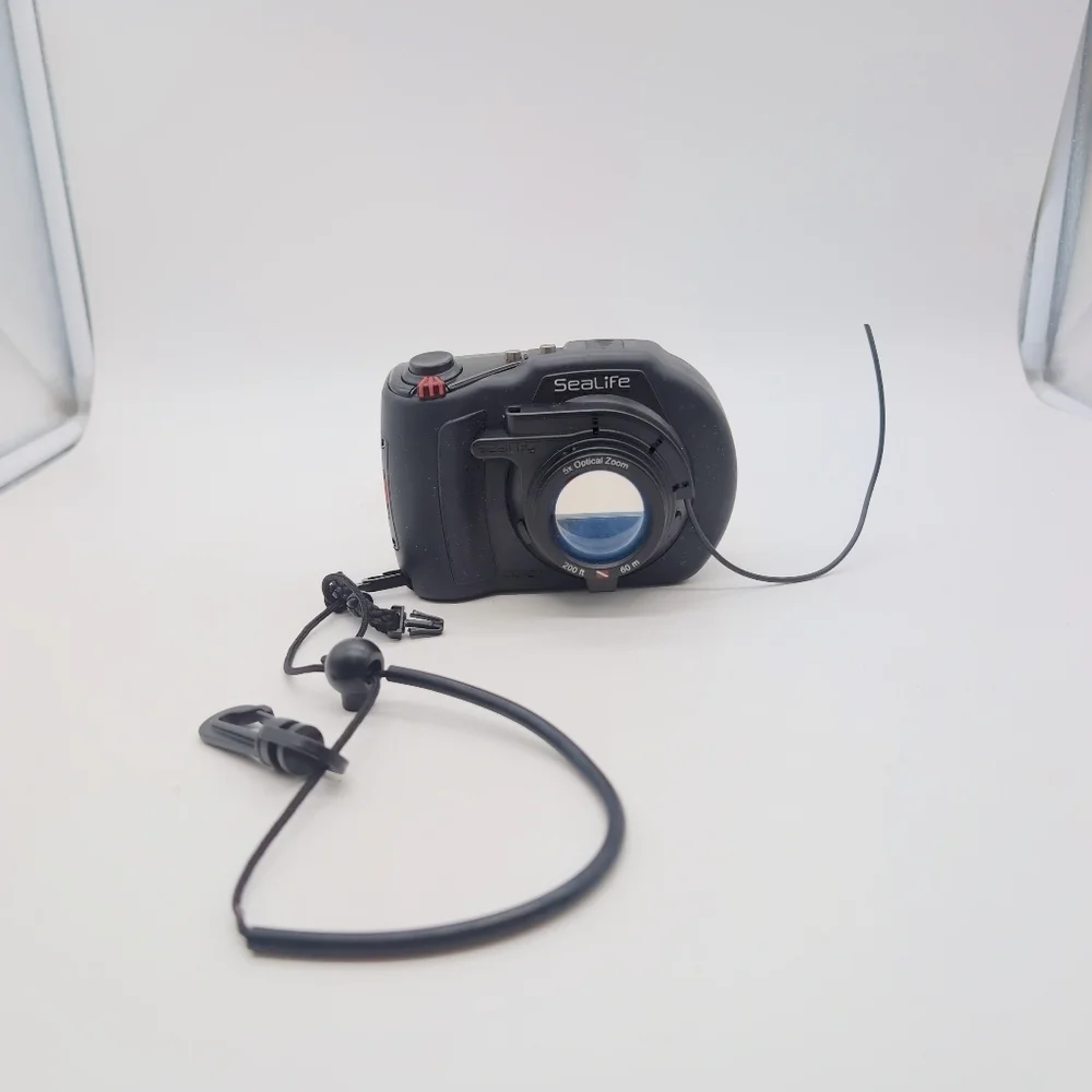 Sealife DC1200 5x Optical Zoom Black Underwater Camera Housing